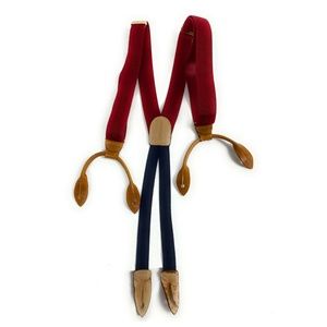 Cole Haan Mens Suspenders Brass Clamps